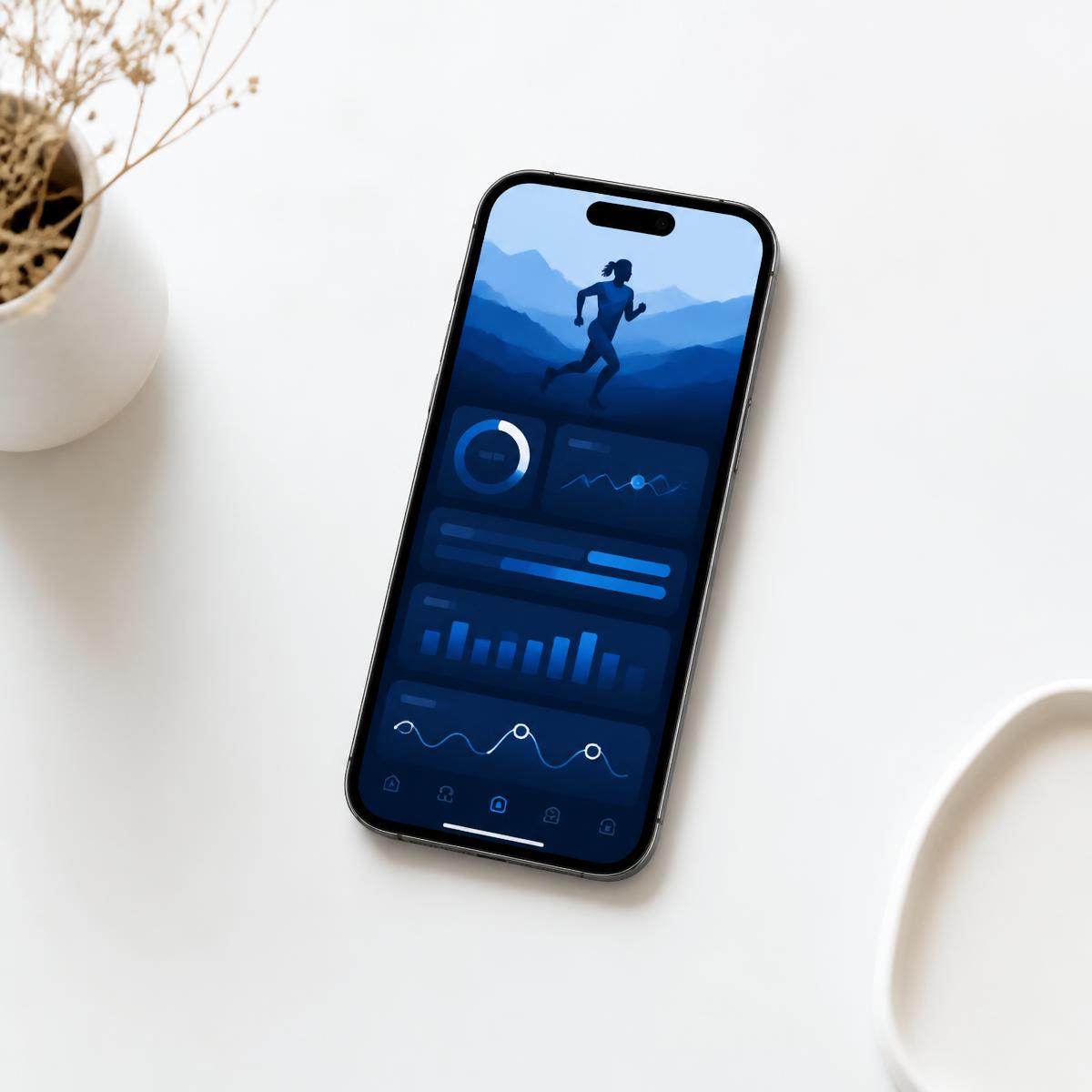KING FITNESS coaching app showing training and progress tracking